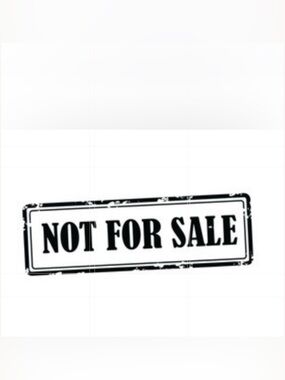 Not for sale